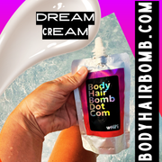 Whipi Co Body Hair Bomb Dot Com- Everything Cream Black 5 oz,1 oz