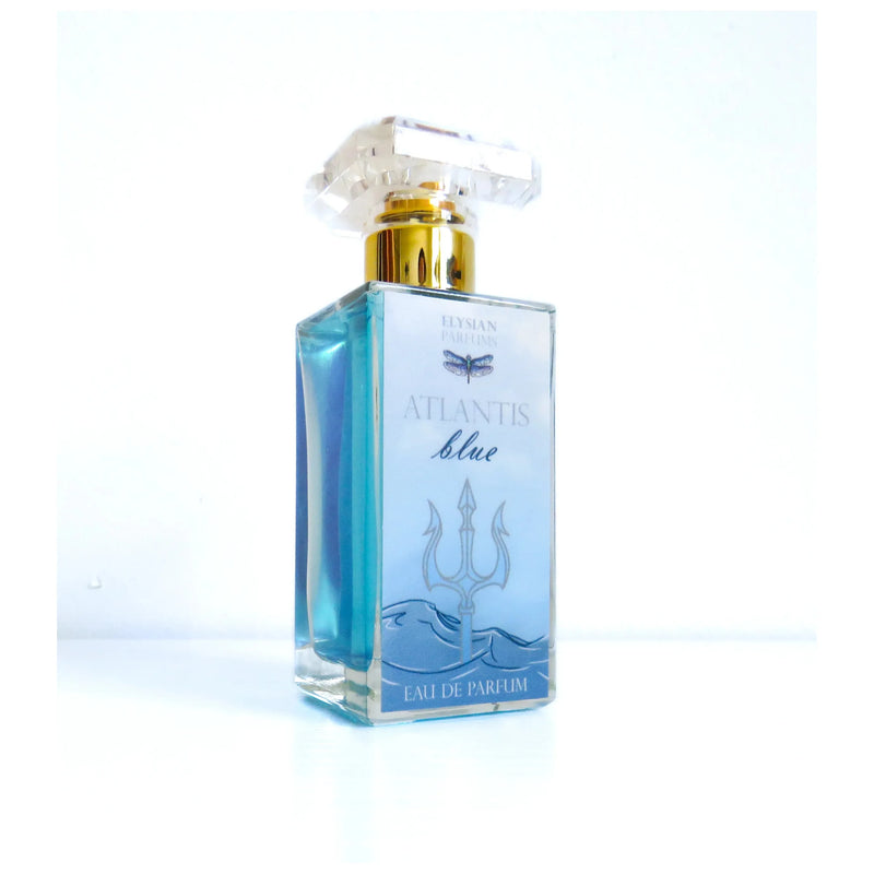 Elysian Elysian Atlantis Blue Shaving Collection Shaving Set White Smoke EDP 1.7 oz