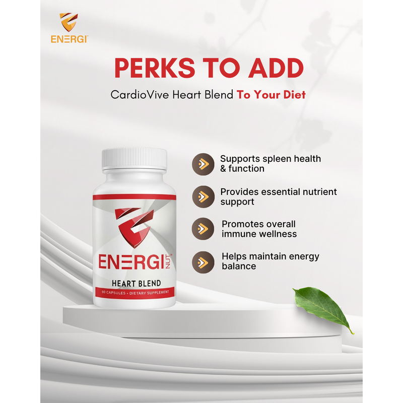 Energi Nutrition CardioVive Heart Blend Supplement Lavender
