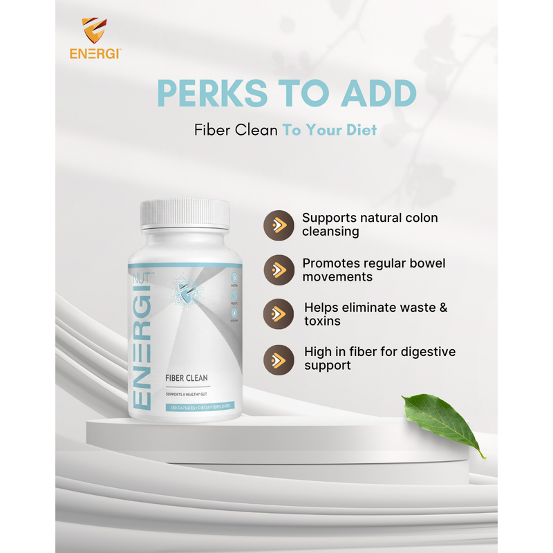 Energi Nutrition Fiber Clean Supplement Lavender