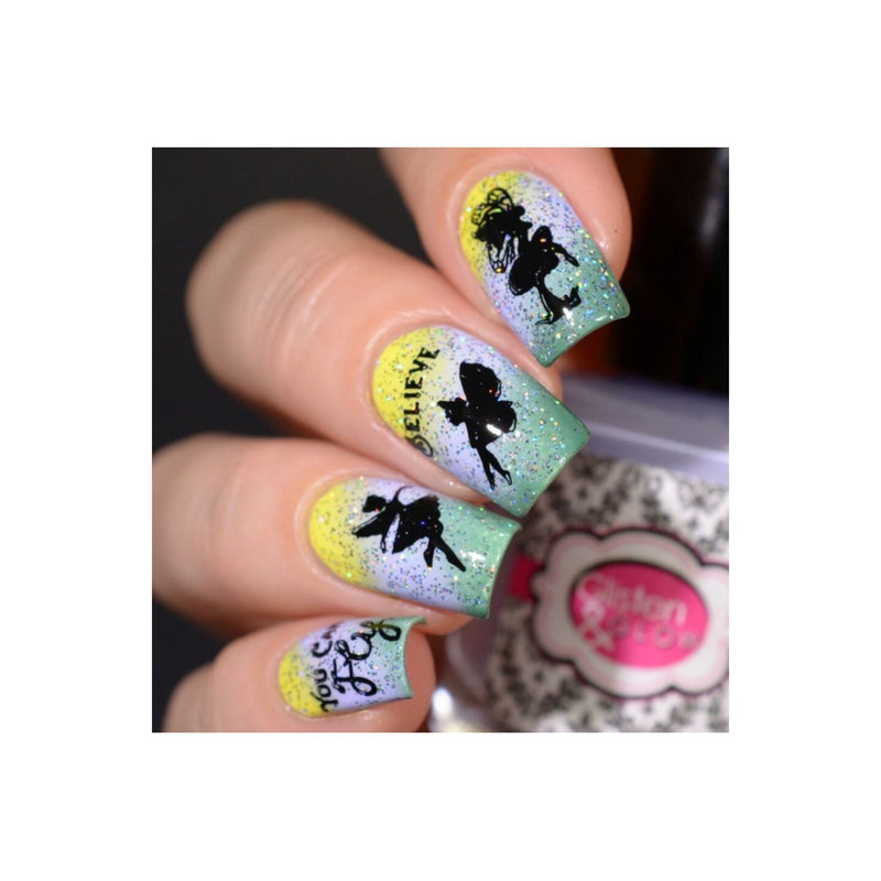 UberChic Beauty Fairytale-02 Stamping Plate Rosy Brown