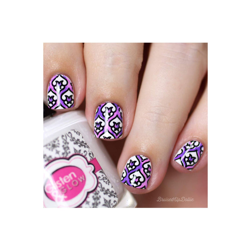 UberChic Beauty Collection 25 Stamping Plate Gray
