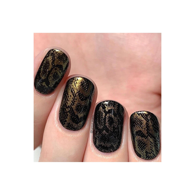 UberChic Beauty Wild Luxury: Cold Blooded Stamping Plate Tan