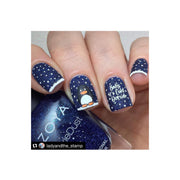 UberChic Beauty Holly Jolly, (Christmas-02) Stamping Plate Tan