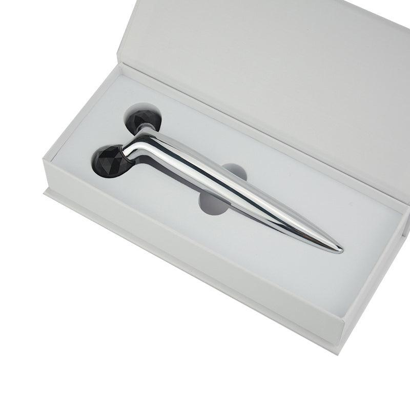 ZAQ Skin & Body ZAQ Black Obsidian Y Facial Roller Gray
