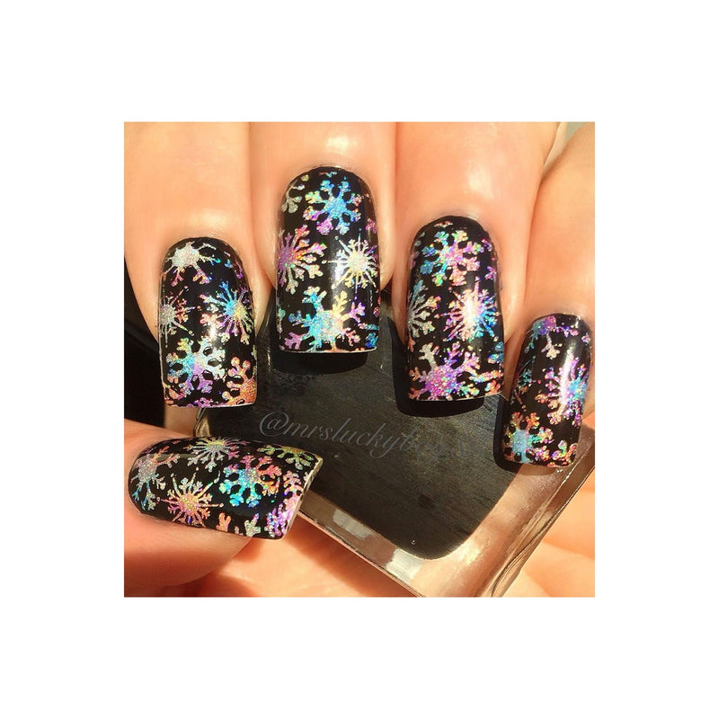 UberChic Beauty Holiday Spirit, (Christmas-01) Stamping Plate Tan