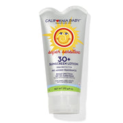 California Baby (No Fragrance) Super Sensitive™ Broad Spectrum SPF 30+ Sunscreen Sunscreen White Smoke 6oz/170g