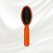 KOH-I-NOOR Beauty USA All Seasons Synthetic Pin Hair Brush - Pneumatic Cushion for Thick & Coarse Hair Hair Brush Lavender Coral red / Small