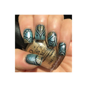 UberChic Beauty Mandala Love Stamping Plate Rosy Brown
