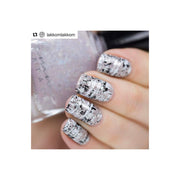 UberChic Beauty Texture-licious-01 Stamping Plate Dark Gray