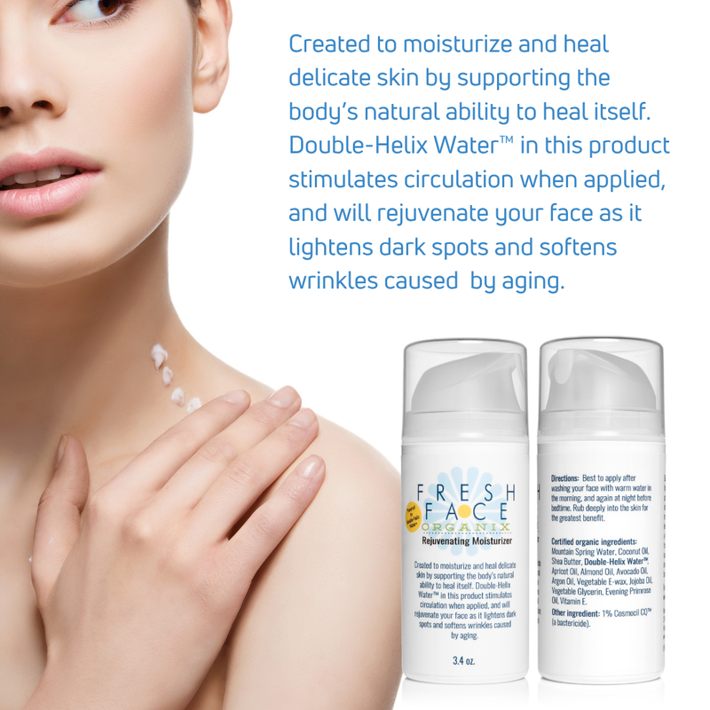 COLEHERBALS LLC 42 - Fresh Face Organix Rejuvenating Facial Moisturizer Facial Moisturizer White Smoke