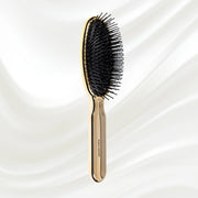 KOH-I-NOOR Beauty USA Metallic Pneumatic Oval Synthetic Pin Hairbrush Hair Brush Lavender Chrome / Small,Gold / Small,Chrome / Large,Gold / Large