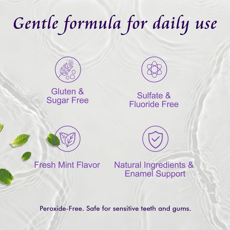 MySmile MySmile Purple Color Correcting Toothpaste 2 Pack Lavender