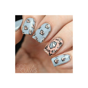 UberChic Beauty Unicorn Love Stamping Plate Rosy Brown