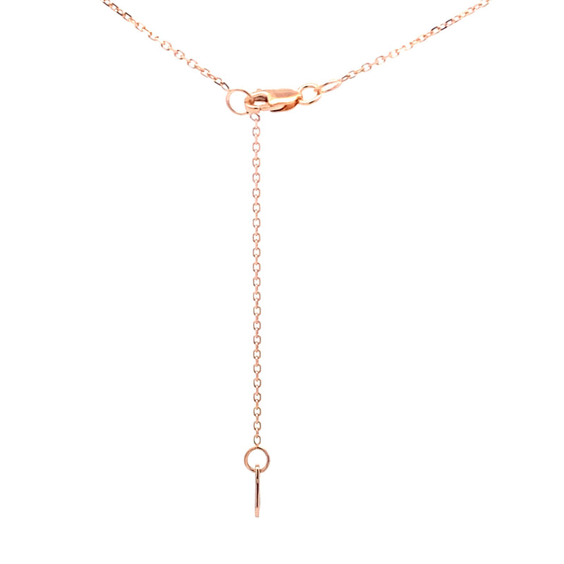 Bids.com .73ct Sapphire Diamond Fashion Pendants 10KT Rose Gold Pendants White Smoke 18