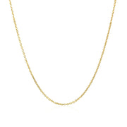 Bids.com 10k Yellow Gold Cable Chain 1.1mm Necklaces White Smoke 16 / Yellow Gold,18 / Yellow Gold,20 / Yellow Gold,One / Yellow Gold