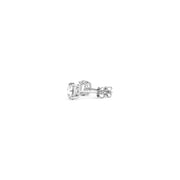 Bids.com 1/2 cttw Lab Grown Round Diamond Stud Earrings 14k White Gold (G/VS2) Earrings White Smoke White Gold