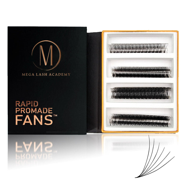 Mega Lash Academy 6D Rapid Promade Fans® - 1000 Fans Promade Fans Black 0.07 / C / 8,0.07 / C / 9,0.07 / C / 10,0.07 / C / 11,0.07 / C / 12,0.07 / C / 13,0.07 / C / 14,0.07 / C / 15,0.07 / C / 16,0.07 / C / 17,0.07 / C / 18,0.07 / CC / 8,0.07 / CC / 9,0.07 / CC / 10,0.07 / CC / 11,0.07 / CC / 12,0.07 / CC / 13,0.07 / CC / 14,