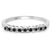 Bids.com 0.32 Carat Genuine Multi Diamond .925 Sterling Silver Ring Rings White Smoke size 6.00,size 7.00,size 8.00,size 9.00
