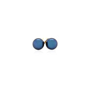 Bids.com 14k Yellow Gold Cultured Black Pearl Stud Earrings (6.0 mm) Earrings White Smoke Yellow Gold