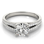 Bids.com 14k White Gold Split Shank Round Diamond Engagement Ring (1 1/8 cttw) Rings White Smoke 3 / White Gold,3.5 / White Gold,4 / White Gold,4.5 / White Gold,5 / White Gold,5.5 / White Gold,6 / White Gold,6.5 / White Gold,7 / White Gold,7.5 / White Gold,8 / White Gold,8.5 / White Gold,9 / White Gold