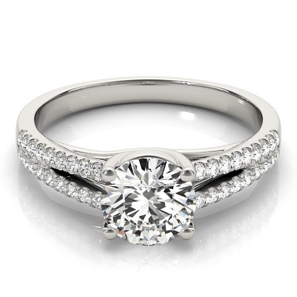 Bids.com 14k White Gold Split Shank Round Diamond Engagement Ring (1 1/8 cttw) Rings White Smoke 3 / White Gold,3.5 / White Gold,4 / White Gold,4.5 / White Gold,5 / White Gold,5.5 / White Gold,6 / White Gold,6.5 / White Gold,7 / White Gold,7.5 / White Gold,8 / White Gold,8.5 / White Gold,9 / White Gold