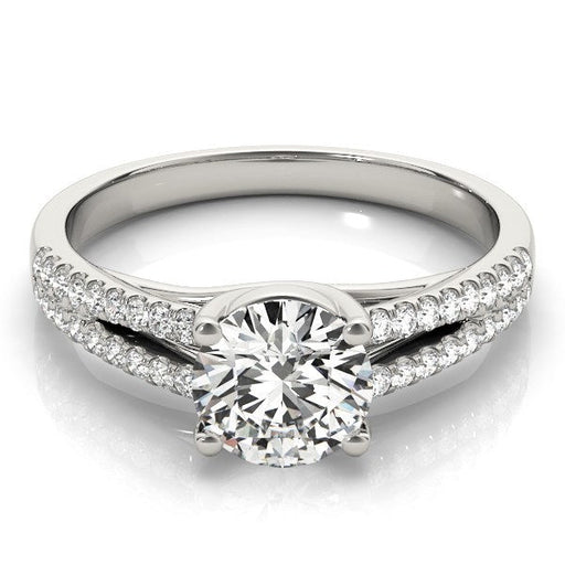 Bids.com 14k White Gold Split Shank Round Diamond Engagement Ring (1 1/8 cttw) Rings White Smoke 3 / White Gold,3.5 / White Gold,4 / White Gold,4.5 / White Gold,5 / White Gold,5.5 / White Gold,6 / White Gold,6.5 / White Gold,7 / White Gold,7.5 / White Gold,8 / White Gold,8.5 / White Gold,9 / White Gold