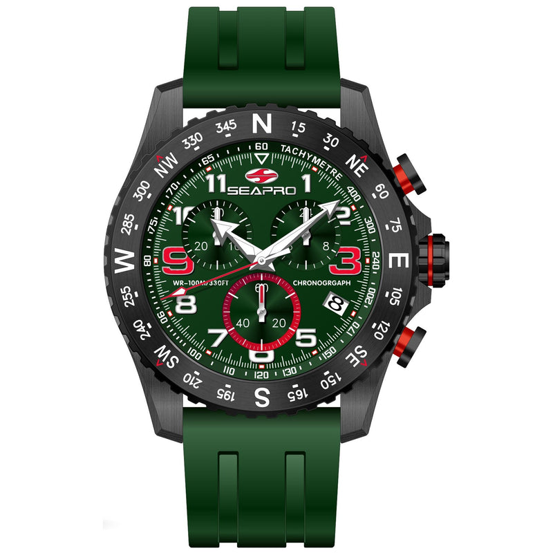 Bids.com Seapro Men's Gallantry Watches White Smoke