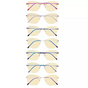 eyekeeper.com 7 Pack Cat-eye Blue Light Blocking Reading Glasses TMWK9902 Eyeglasses White Smoke 7 Pairs Mix / without magnification,7 Pairs Mix / +0.50,7 Pairs Mix / +1.00,7 Pairs Mix / +1.25,7 Pairs Mix / +1.50,7 Pairs Mix / +1.75,7 Pairs Mix / +2.00,7 Pairs Mix / +2.25,7 Pairs Mix / +2.50,7 Pairs Mix / +3.00,7 Pairs Mix / +3.50