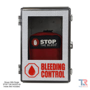 True Rescue Individual Bleeding Control Cabinet Cabinet White Smoke Non-Alarmed,Alarmed