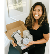 Sunflower Motherhood Postpartum Recovery Box Baby Gift Set Black