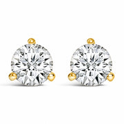 Bids.com 14K White Gold 2 Cttw Round Lab-Grown Diamond 3-Prong Martini Solitaire Screwback Stud Earrings Earrings White Smoke Yellow.Gold / 0.33,Yellow.Gold / 0.4,Yellow.Gold / 0.75,Yellow.Gold / 0.5,Yellow.Gold / 1,Yellow.Gold / 2,Yellow.Gold / 3,Yellow.Gold / 1.5