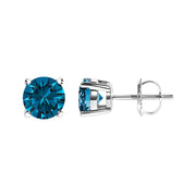 Bids.com 14K White Gold 1.00 Cttw Blue Lab Grown Diamond Stud Earrings with Screw Backs Earrings White Smoke White.Gold / 1,Yellow.Gold / 1,White.Gold / 2,White.Gold / 3,Yellow.Gold / 2,Yellow.Gold / 3