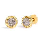 Bids.com 14K Yellow Gold Plated .925 Sterling Silver 1.0 Cttw Round Brilliant Cut Diamond Solitaire Milgrain Stud Earrings (K-L Color, I2-I3 Clarity) Earrings White Smoke Rose.Sterling Silver / 1,Yellow.Sterling Silver / 1.5,Yellow.Sterling Silver / 0.5,Yellow.Sterling Silver / 0.25,Yellow.Sterling Silver / 0.75,Yellow.Sterling Silver / 0.4,Yellow.Sterling Silver / 0.33,Yellow.Sterling Silver / 1