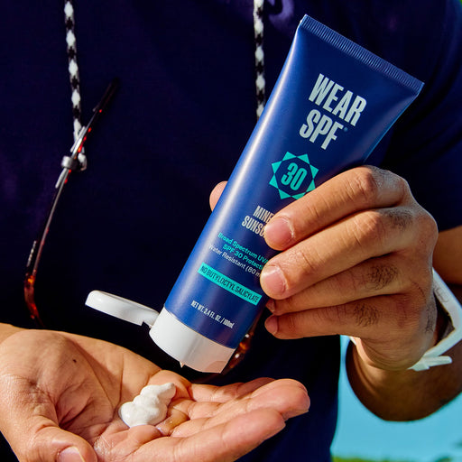Wear SPF Mineral Sunscreen Lotion Black