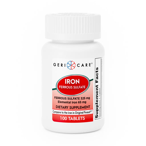 GeriCare GeriCare Ferrous Sulfate Oral Solution 325 mg Vitamins & Supplements Lavender