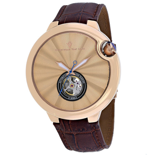 Bids.com Christian Van Sant Men's Cyclone Automatic Watches White Smoke