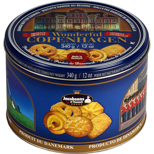 Wonderful Copenhagen Wonderful Copenhagen Jacobsens Danish Butter Cookies In Tin Cookies White Smoke