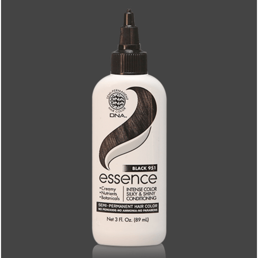 VIP Extensions DNA Essence Hair Color, 3 oz Permanent Hair Color Dark Slate Gray black
