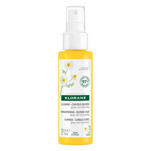 Klorane Klorane Brightening Blonde Hair Spray with Chamomile 3.3oz Hair Spray White Smoke