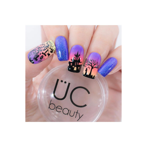 UberChic Beauty Halloween-05 Stamping Plate Rosy Brown