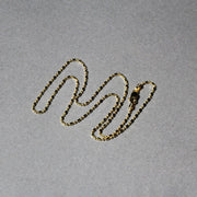 Bids.com 14k Yellow Gold Diamond-Cut Alternating Bead Chain 1.2mm Necklaces Dark Gray 16 / Yellow Gold,18 / Yellow Gold,20 / Yellow Gold,One / Yellow Gold