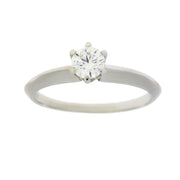 Bids.com Cubic Zirconium  Sterling Silver Rings White Smoke 8.0