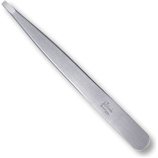 Credo Credo Solingen Straight Tweezer 9 cm Stainless Steel - 2 Oz Cosmetics Light Gray