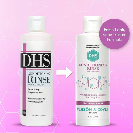 DHS DHS Conditioning Rinse 8 oz Hair Conditioner Misty Rose