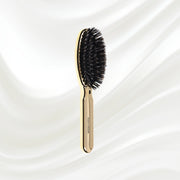 KOH-I-NOOR Beauty USA Metallic Nylon & Boar Bristle Hair Brush - Pneumatic Cushion for All Hair Types Hair Brush Lavender Gold / Large,Chrome / Large,Gold / Small,Chrome / Small