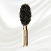 KOH-I-NOOR Beauty USA Metallic Nylon & Boar Bristle Hair Brush - Pneumatic Cushion for All Hair Types Hair Brush Lavender Gold / Large