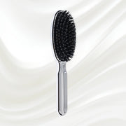 KOH-I-NOOR Beauty USA Metallic Nylon & Boar Bristle Hair Brush - Pneumatic Cushion for All Hair Types Hair Brush Lavender Gold / Large,Chrome / Large,Gold / Small,Chrome / Small