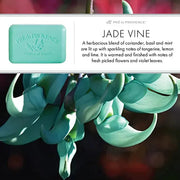 Pre De Provence Pre De Provence Jade Vine Shea Butter Enriched Vegetable Soap 150g Vegetable Soap Dark Slate Gray