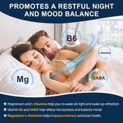 Nature Target Magnesium Powder Supplement, 10.58 OZ Magnesium Glycinate Midnight Blue